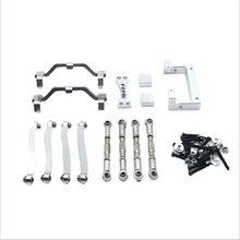 MN modèle 1/12 D90 D91 D91 D96 MN99S voiture RC, pièces de mise à niveau en métal, siège de tige de traction, tige de traction, cabine d'équipement de direction