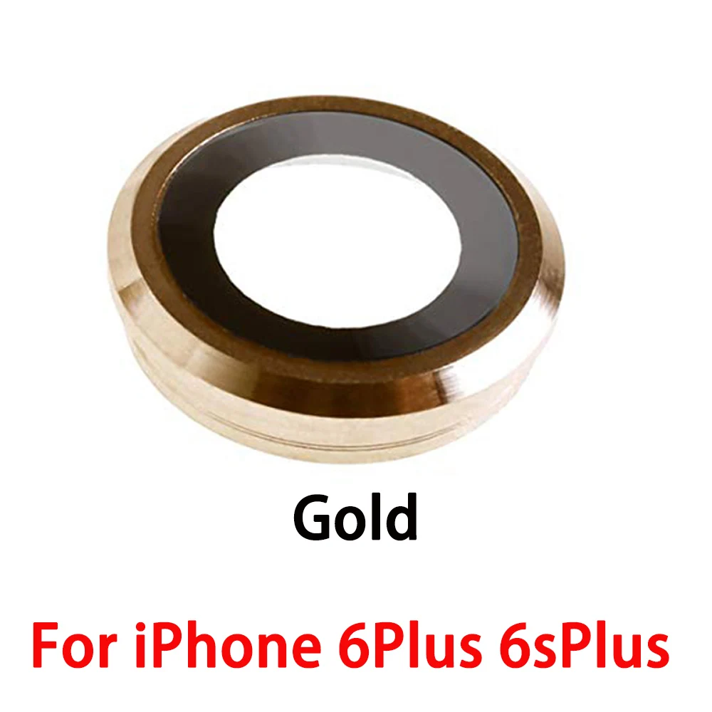 Back Rear Camera Lens Glass Cover With Frame Replacement Part For iPhone 6 6s 6Plus 6sPlus 7 7Plus 8 8Plus moment phone cases Lenses