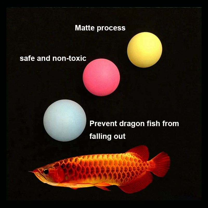 4 6 10pcs Arowana Eye Drops Floating Ball Aquarium Artifact Toy Underwater Football Funny Fish Floating And Submerging New Dog Toys Aliexpress