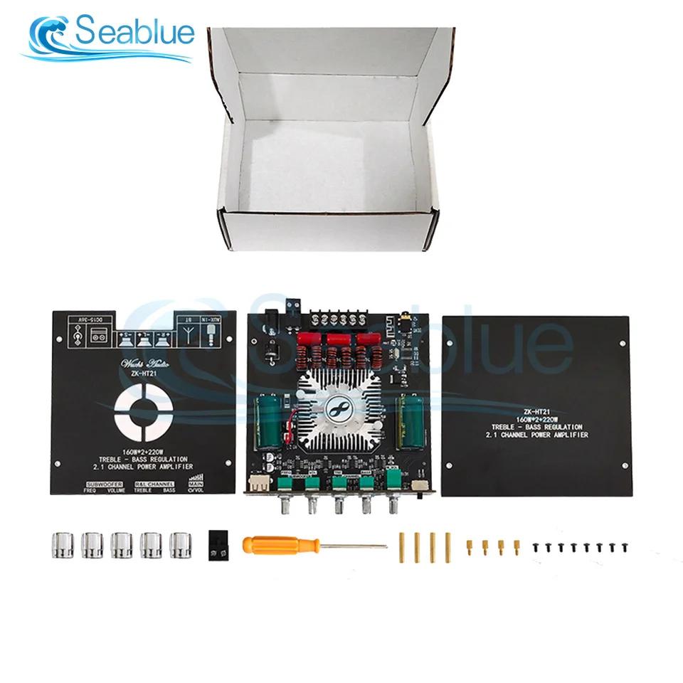 ZK-1602T 2.0 Channel TDA7498E Bluetooth Digital Power Amplifier