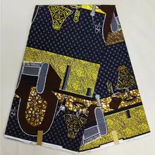 Mitex Печать Ткани Хлопчатобумажные для изготовления платьев юбки/африканские ткани Kitenge ткани африканская Pagne NAR-28