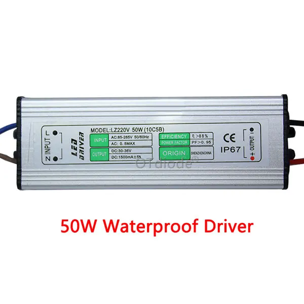 50W100W150W300W Semileds UV Lamp 395nm 405nm 420nm 430nm Purple LED Copper PCB for 3D Printer Flatbed 55*25mm glue curing light - Испускаемый цвет: 50W Driver