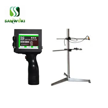 

laser code printer batch expiry date printing machine Inkjet Printer Bracket Stand and sensor For Handheld Inkjet Printer