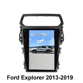 

12.1 inch IPS vertical Tesla screen Android 9.0 car multimedia player GPS navigation stereo radio DSP For2013-2019 Ford Explorer