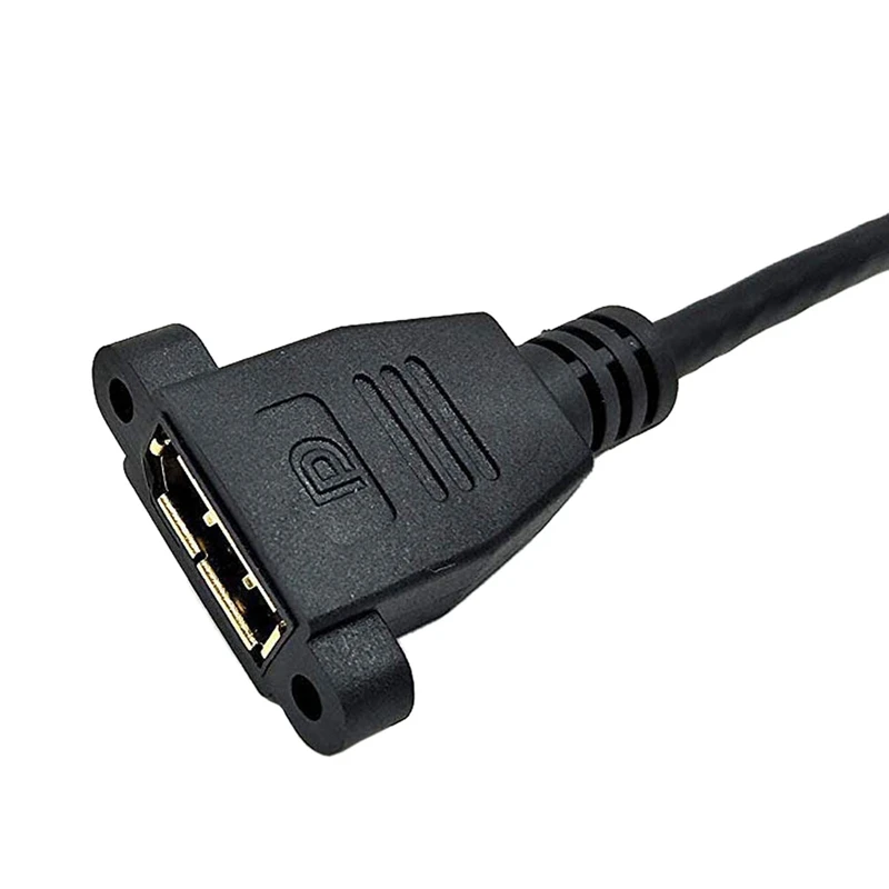 DP к кабель 12 дюймов/30 см под прямым углом 90 градусов Displayport (DP) Мужчина DisplayPort