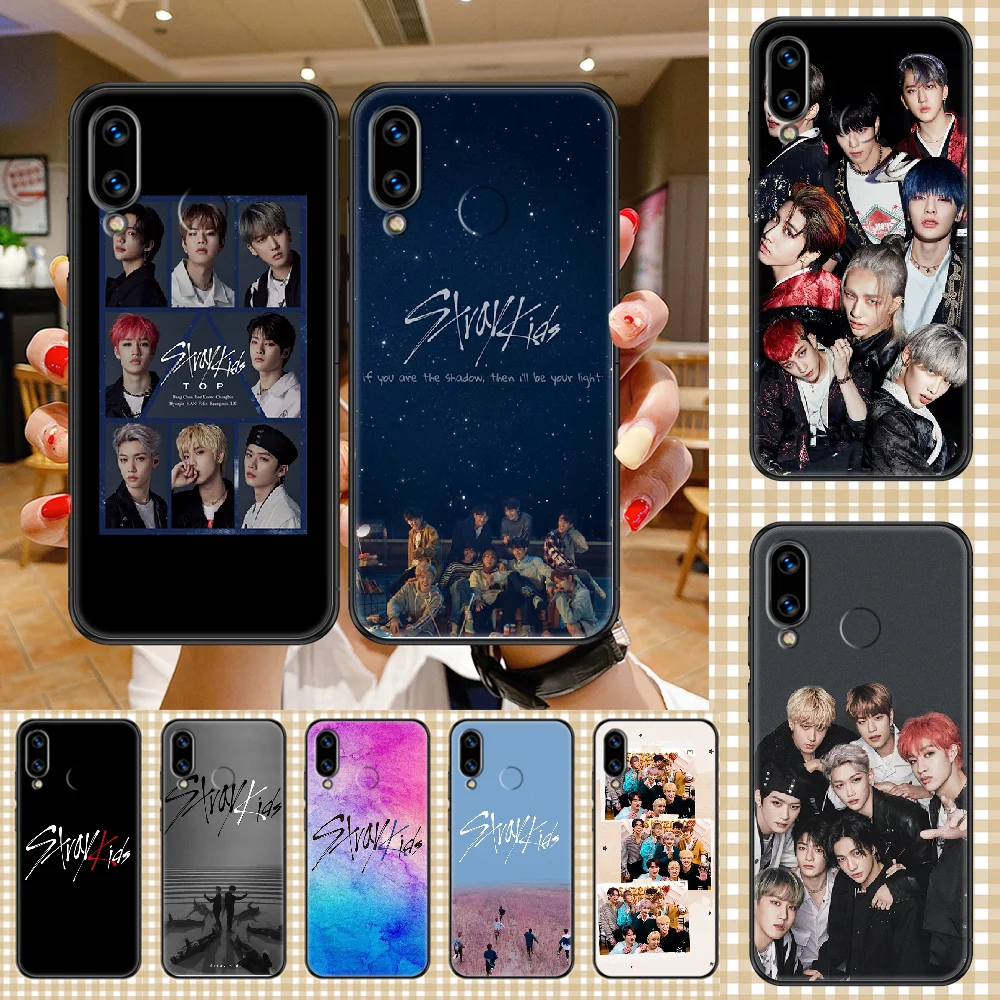 Чехол для телефона Kpop Stray Kids Huawei Honor 6 7 8 9 10 10i 20 A C X Lite Pro Play роскошный мягкий