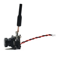 800TVL 4:3 FPV Mini Camera PAL 5.8G 48CH 25mW CMOS 170 Degree AIO LED Light FPV Camera For RC Models 1