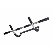 Дверной проем подбородок вверх горизонтальные стержни стальные регулируемые домашний тренажерный зал ВОРКАУТ, отжимания бар тренировка спорт фитнес приседания тренажеры