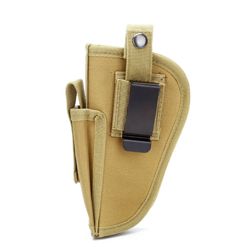 Left Right Hand Gun Holster Bag Case For Golck Beretta Sig Hk Usp Concealed Holster Belt Metal Clip Adjustble Universal Holsters