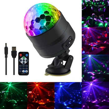

Atmosphere Interior Decorative Light LED Atmosphere Lamp Controlled By Voice Remote Control USB Plug-In Models Multi Color
