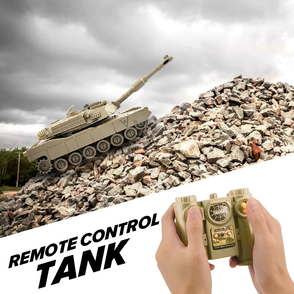 GizmoVine Р/У танки rc боевой танк 27 мГц Супер дистанционного Управление 1:18 мигающий