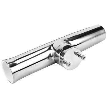 

Clamp on Boat Fishing Stainless Rod Holder for Rails 7/8" to 1" 35DC26