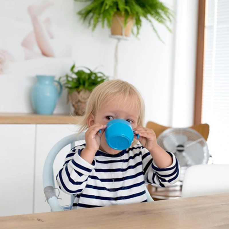 200ML Kids Water cup PP Baby Training Feeding Cup With Handle Bevel Mouth Safe Leakproof Cup Drinking Cups