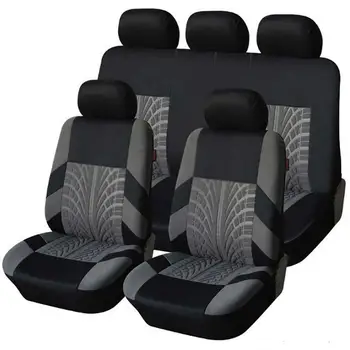 

Car seat covers universal auto covers seat covers with Tire Track Detail Styling for kalina grantar lada priora renault logan