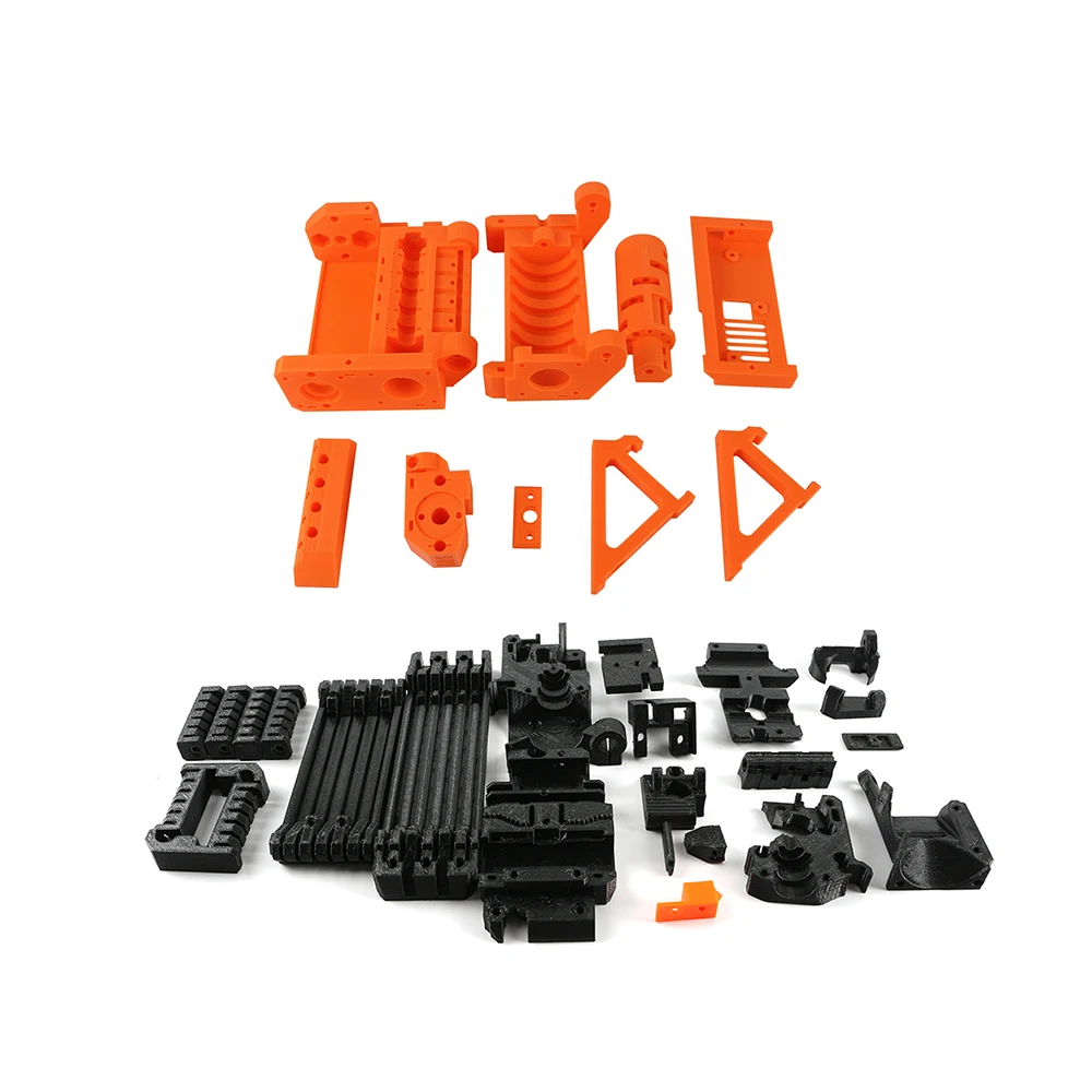 3D Printer PLA Required PLA Plastic Parts Set Printed Parts Kit For Prusa i3 MK2.5S MK3S MMU2S Multi Material 2S Upgrade Kit