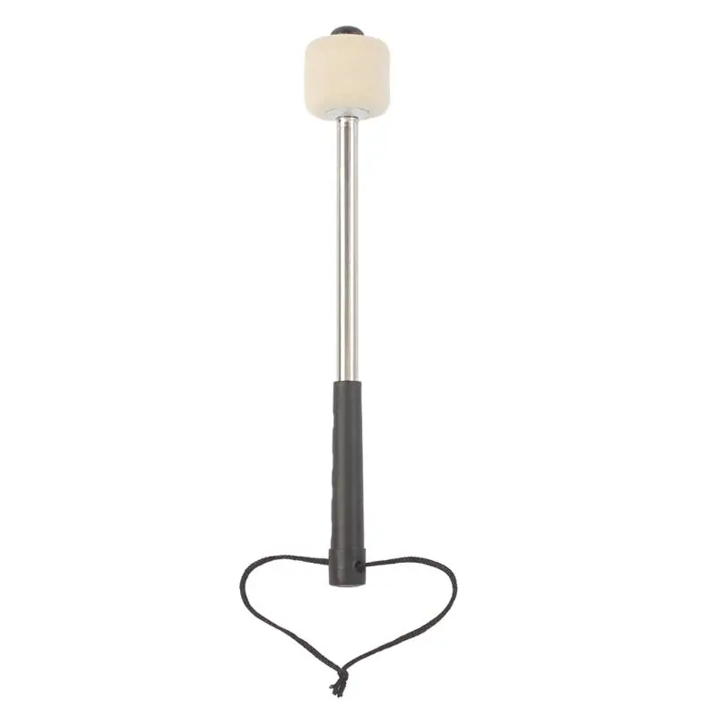 

1 PC Bass Drum Mallet Drum Stick with Wool Felt Head Percussion Accessory