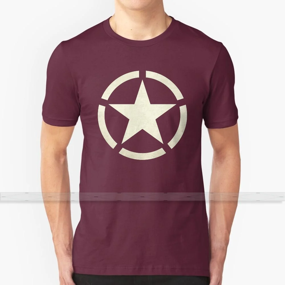 Us Tanker Vintage Star For Men Women T Shirt Print Top Tees 100% Cotone Cool T - Shirt S - 6Xl Tanks World Of Tanks War Thunder