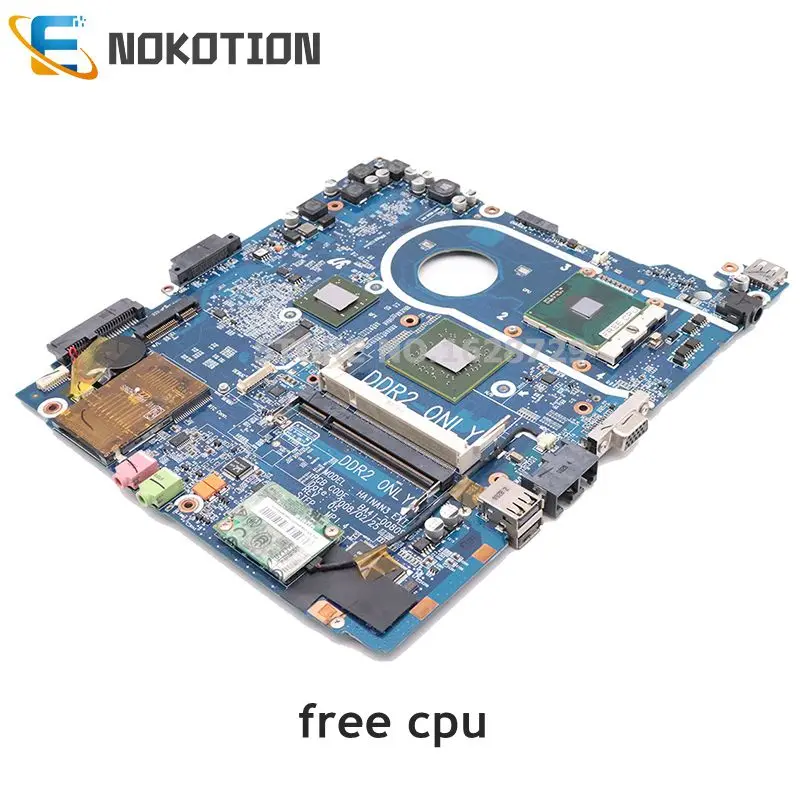 NOKOTION BA92-04641A BA41-00810A основная плата для samsung NP-R20 R20 R25 материнская плата для ноутбука DDR2 Бесплатный процессор полностью работает