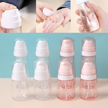 

50ml/100ml Fine Mist Spray Bottle Plastic Empty Clear Refillable Travel Essences Rose Water Mister Container New