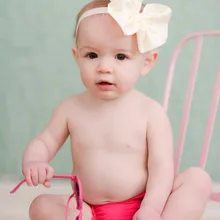 AliExpress, стиль, Европа и Америка, детская лента для волос, очень большая детская повязка на голову с бантиком, аксессуары для волос для младенцев, 16 цветов