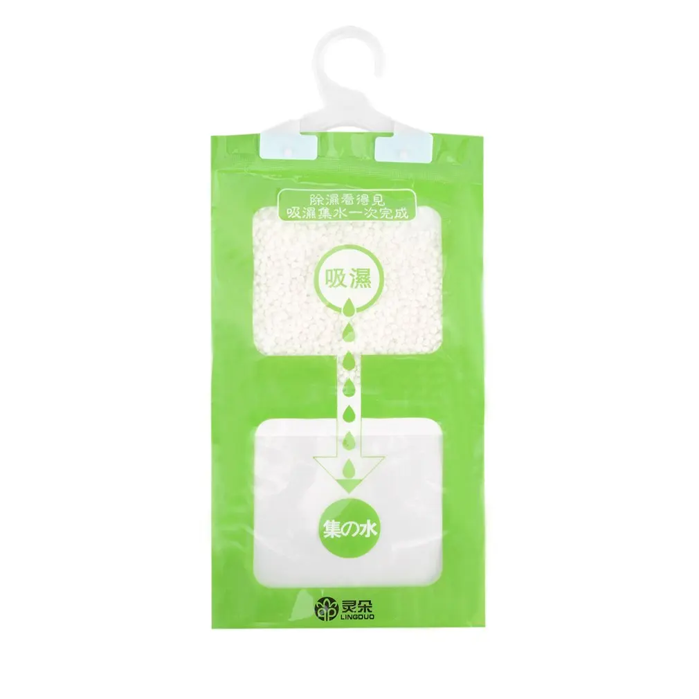 

Anti-Mold Desiccant Bag Wardrobe Hanging Moisture Bags Kitchen Bathroom Wardrobe Drying Agent Hygroscopic Dehumidifier Bags
