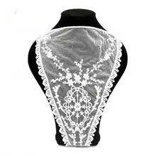 Вышивка шеи воротник diy Ложные воротнички Водорастворимая москитная сетка Женская бутоньерка трехмерные кружевные аксессуары