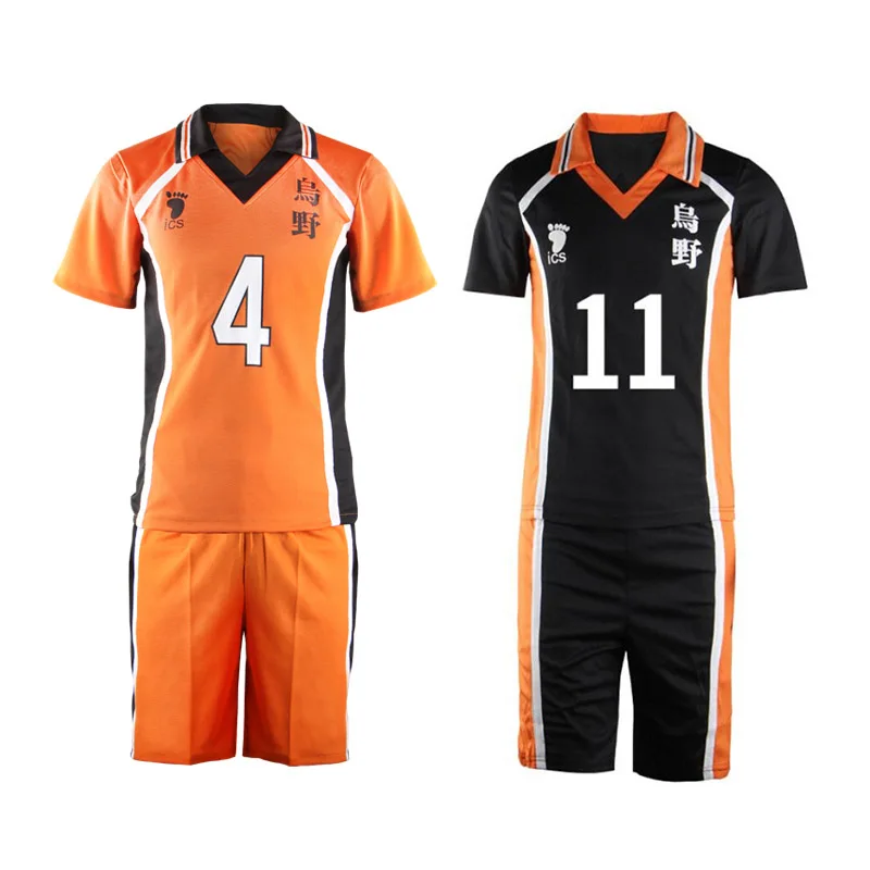 Аниме Haikyuu спортивная одежда Джерси Haikyu рубашки штаны Karasuno старшеклассный клуб