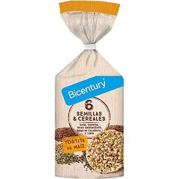 

Bicentury - Corn pancake with seeds and cereals - 120g