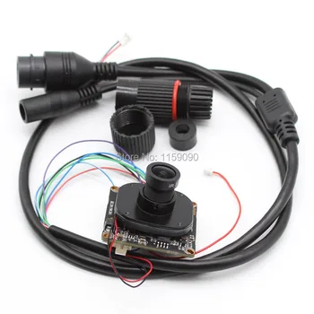 

HD 5MP IP CCTV Camera Module 5.0MP CMOS H.265 ONVIF IPC PCB board + lens + weatherproof IP cable