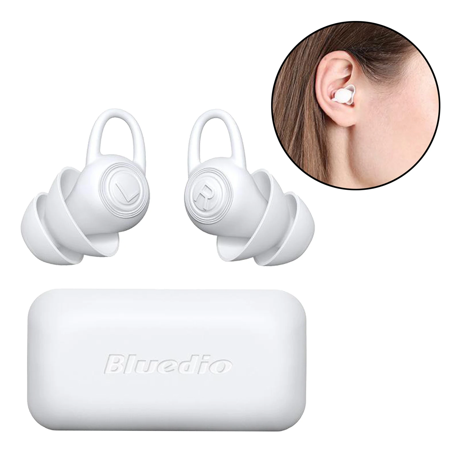 Soft Silicone Ear Plugs Anti Noise Reusable for Sleeping Swimming Earplugs