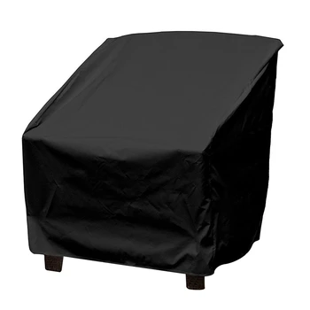 

Waterproof Dust-proof Furniture Chair Sofa Cover Protection Garden Patio Outdoor Black