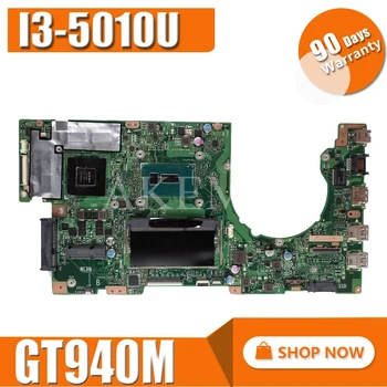 

SAMXINNO K501LB Laptop Motherboard For Asus K501LX K501LN K501LB A501L K501L V505L Mainboard 100% test Ok I3-5010U GT940M 4GB