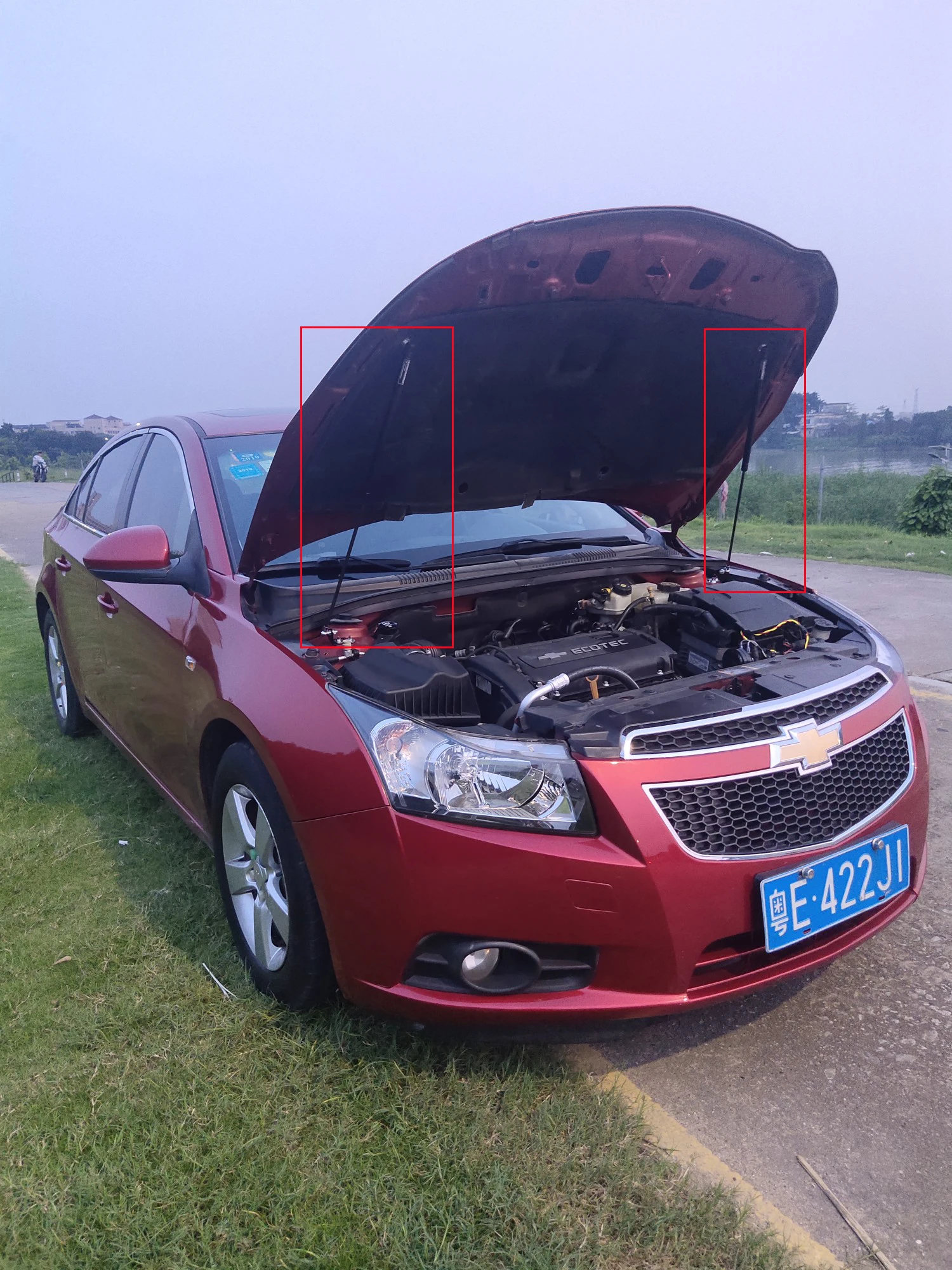 Амортизатор для Chevrolet Cruze амортизирующий амортизатор из углеродного волокна