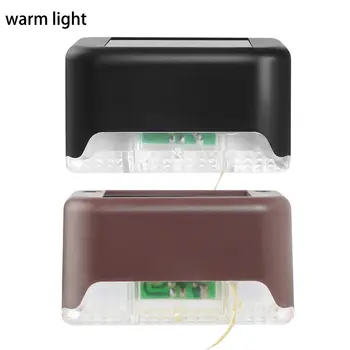 

Street Lamp Solar Light Controlled Outdoor Home Walkway Lights Eco-Friendly 1LED 4pcs Durable Wall Light