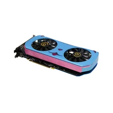 Yeston RX 580 2048SP-8GD5 MA графическая карта, видеокарта 20 8 ГБ/256bit/GDDR5 1284 МГц низкое энергопотребление GPU дыхательный свет