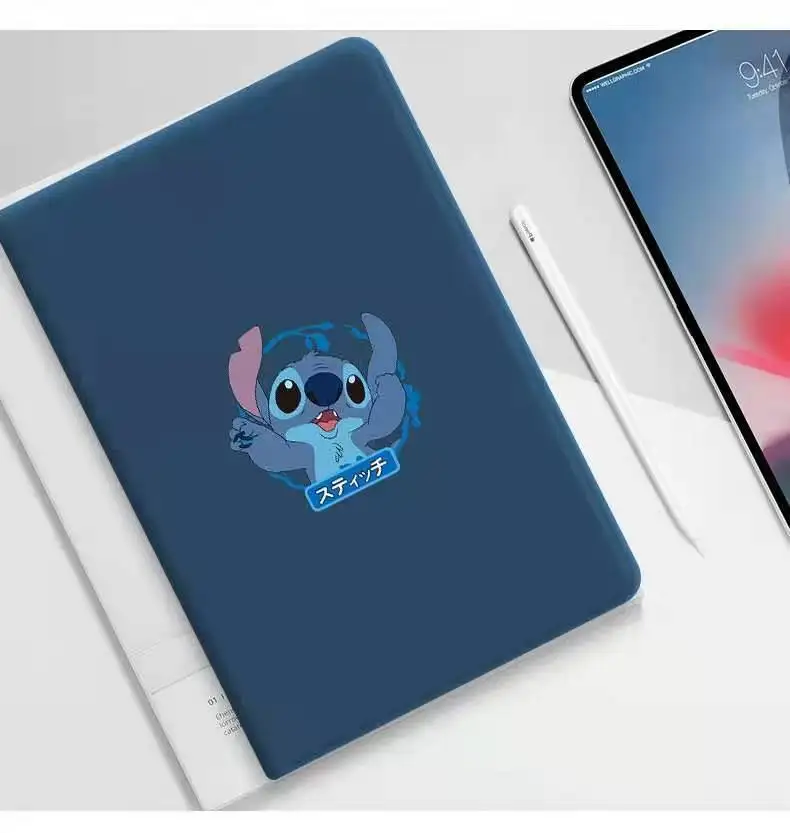 Disney Stitch Case For Ipad 10 2 19 Ipad 2 3 4 9 7 17 18 Ipad Air 2 9 7 Ipad Pro Tablet Silicone Case Laptop Bags Cases Aliexpress