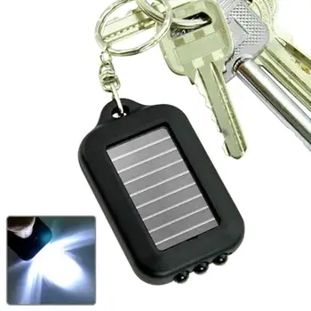 

1 Pcs LED Small Flashlight Black Mini Portable Non-solar Keychain Flashlight Portable Small Flashlight Outdoor Emergency Light