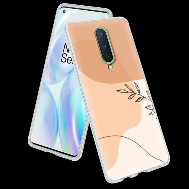 Art Retro Abstract Geometry Matte Soft Phone Case For OnePlus 7 7T 8 Pro 8T 5G 9 9R One Plus Z Nord N10 N100 Back Cover Coque S06