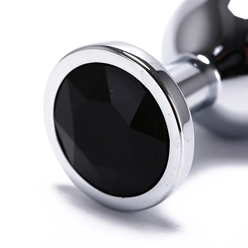 Stainless Steel Anal Beads Crystal Jewelry Heart Butt Plug Stimulator Sex Toys Dildo Big Anal Plug Prostata Massager For Man