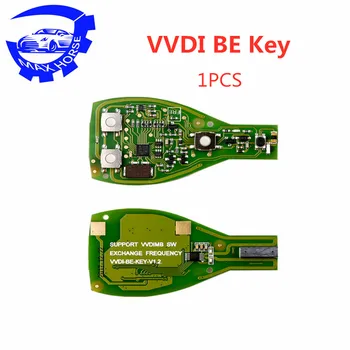 

With LOGO Xhorse VVDI BE Key Pro Improved Version and For Benz Smart Key Shell 3 Button for Mercedes Benz 3 Button Key Shell