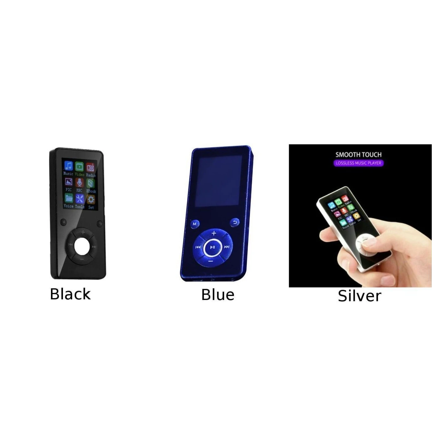 7 кнопок музыкальный плеер Bluetooth MP3 FM радио рекордер HIFI