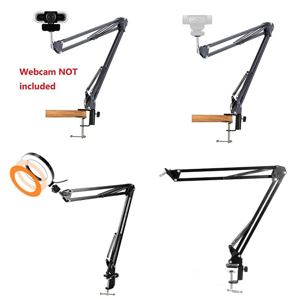Adjustable For Logitech Webcam C922 C930E C930 C920 Tripod Mount Holder Stands