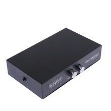 1 монитор до 2 шт. 2 порта SVGA VGA ручной переключатель обмена Переключатель Селектор коробки