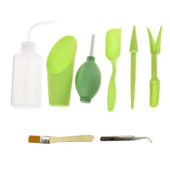 

WSFS Hot 8PCS/Set Gardening Tools Succulent Plant Planting Kit Garden Hand Tools Set