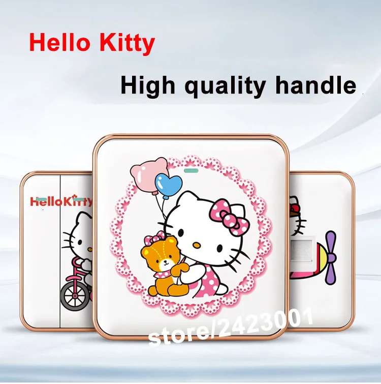 Тип 86 рисунком из мультфильма переключатель рисунок «Hello Kitty» гнездо, на возраст 1, 2, 3, 4, 1 канал, 2 варианта ividuality творчество декоративная панель 1 3 5 отверстий розетка