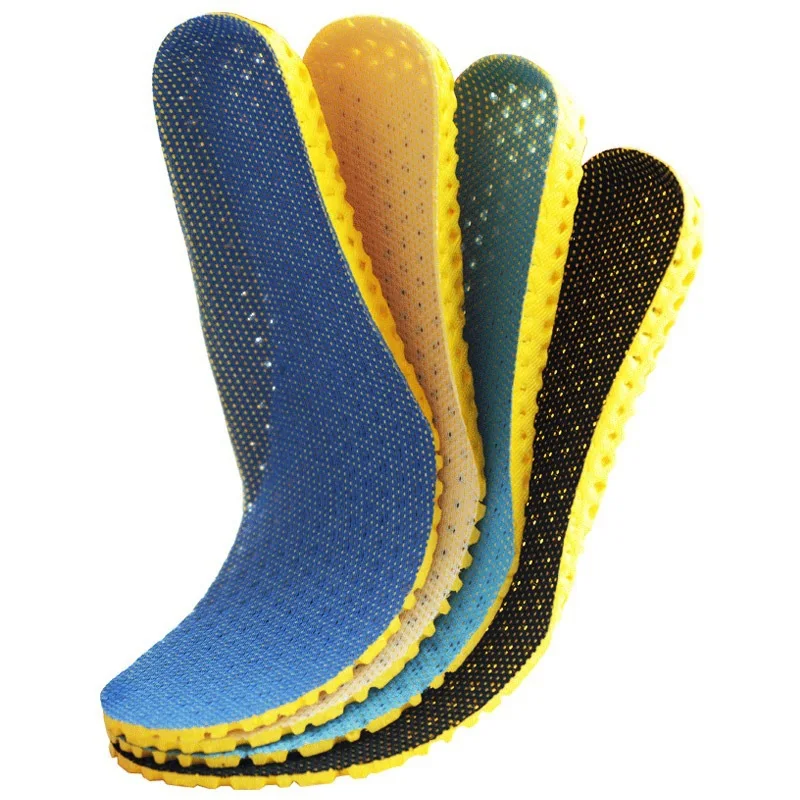 Breathable Memory Foam Insoles Stretch Deodorant Running Cushion Insoles For Feet Man Women Insoles Shoes Sole Orthopedic Pad 1