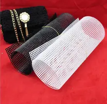 

Wholesale 60*42cm 50*33cm Round Square Grid Net Cover for Weave Handbag Shoulder Bag Handmade DIY