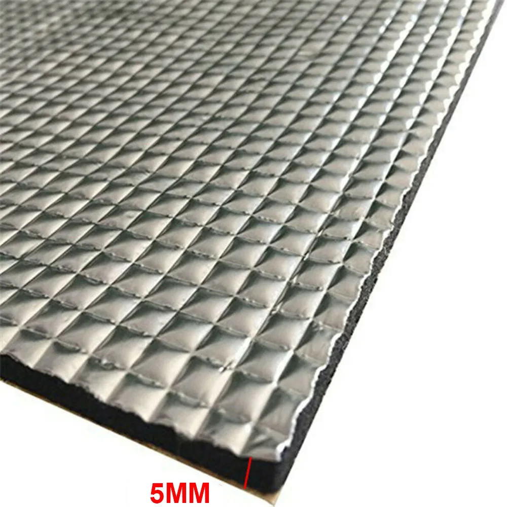 5MM Car Sound Fire Deadener Thermal Heat Insulation Sound-Absorbing Cotton Mat durable and practical to use