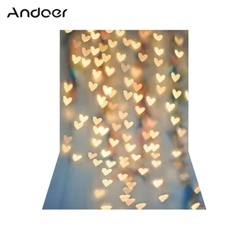 

Andoer 1.5 * 2.1m/5 * 7ft Photography Background Glitter Spot Wood Floor Backdrop for DSLR Camera Photo Studio Video