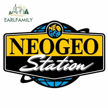 

EARLFAMILY 13cm X 8.7cm for SNK Launches 8 New Classic NEOGEO Titles for The PSP Vinyl Material Decal Waterproof Car Stickers